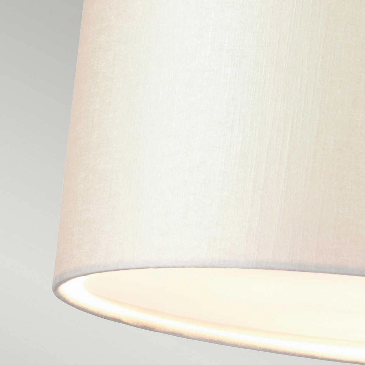 Elstead Pearce 22" Pendant with Chrome Ceiling Pan