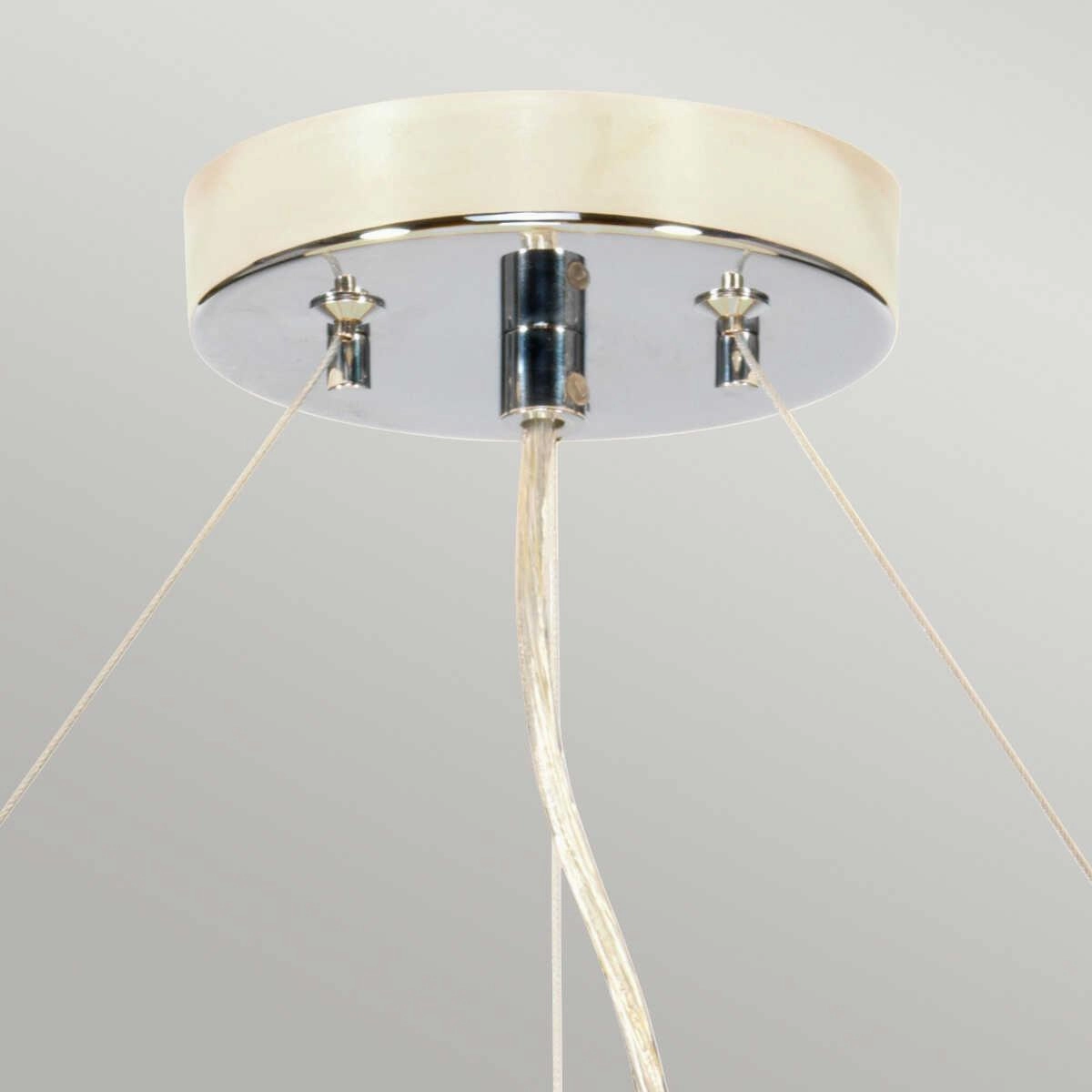 Elstead Pearce 30" Pendant with Chrome Ceiling Pan