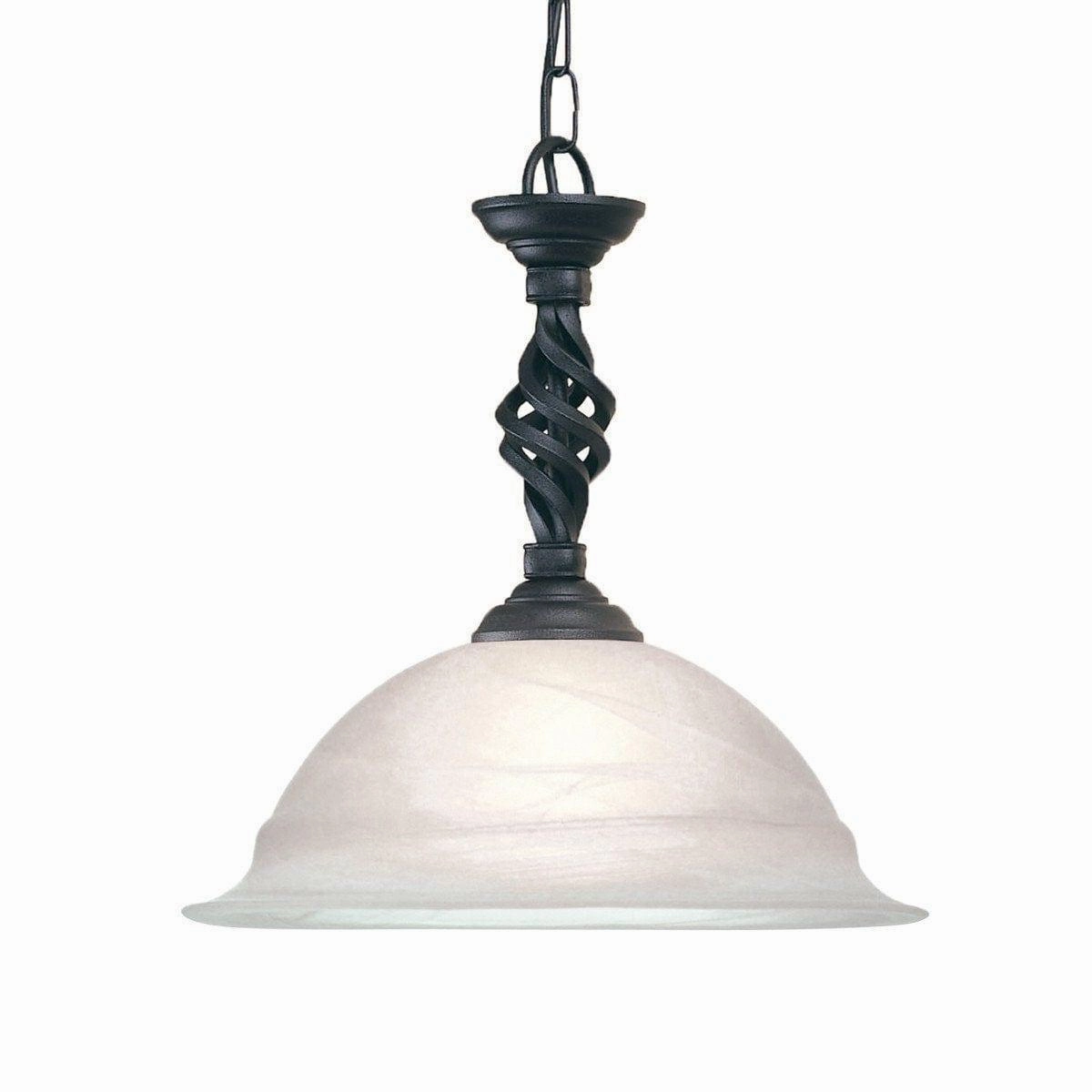 Elstead Pembroke Black Ceiling Light simple ceiling design light