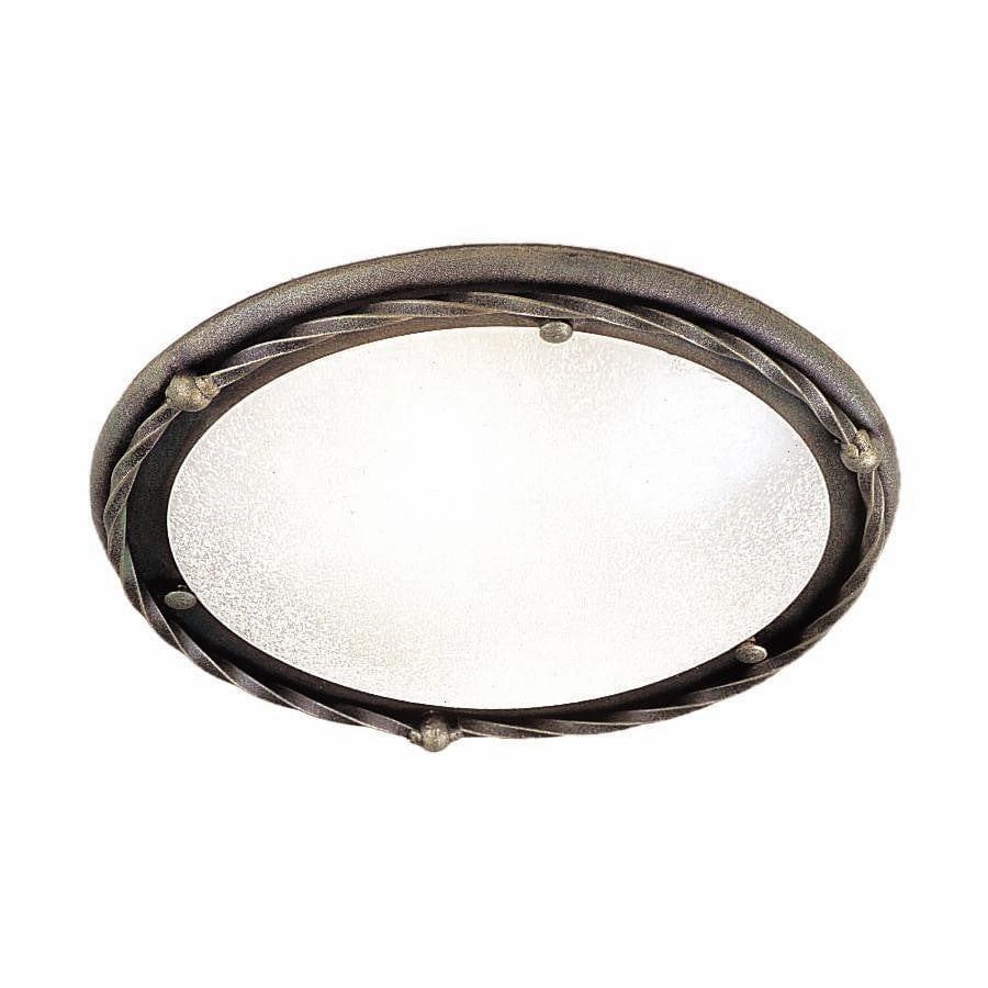Elstead Pembroke Black/Gold Flush Ceiling Light simple ceiling design light