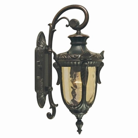 Elstead Philadelphia Bronze Medium Outdoor Downlighter indoor ambient light