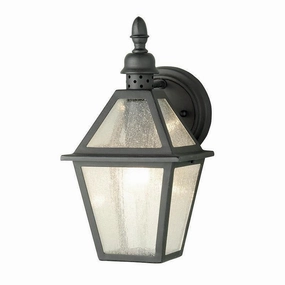Elstead Polruan Black Outdoor Wall Light outdoor wall lamp