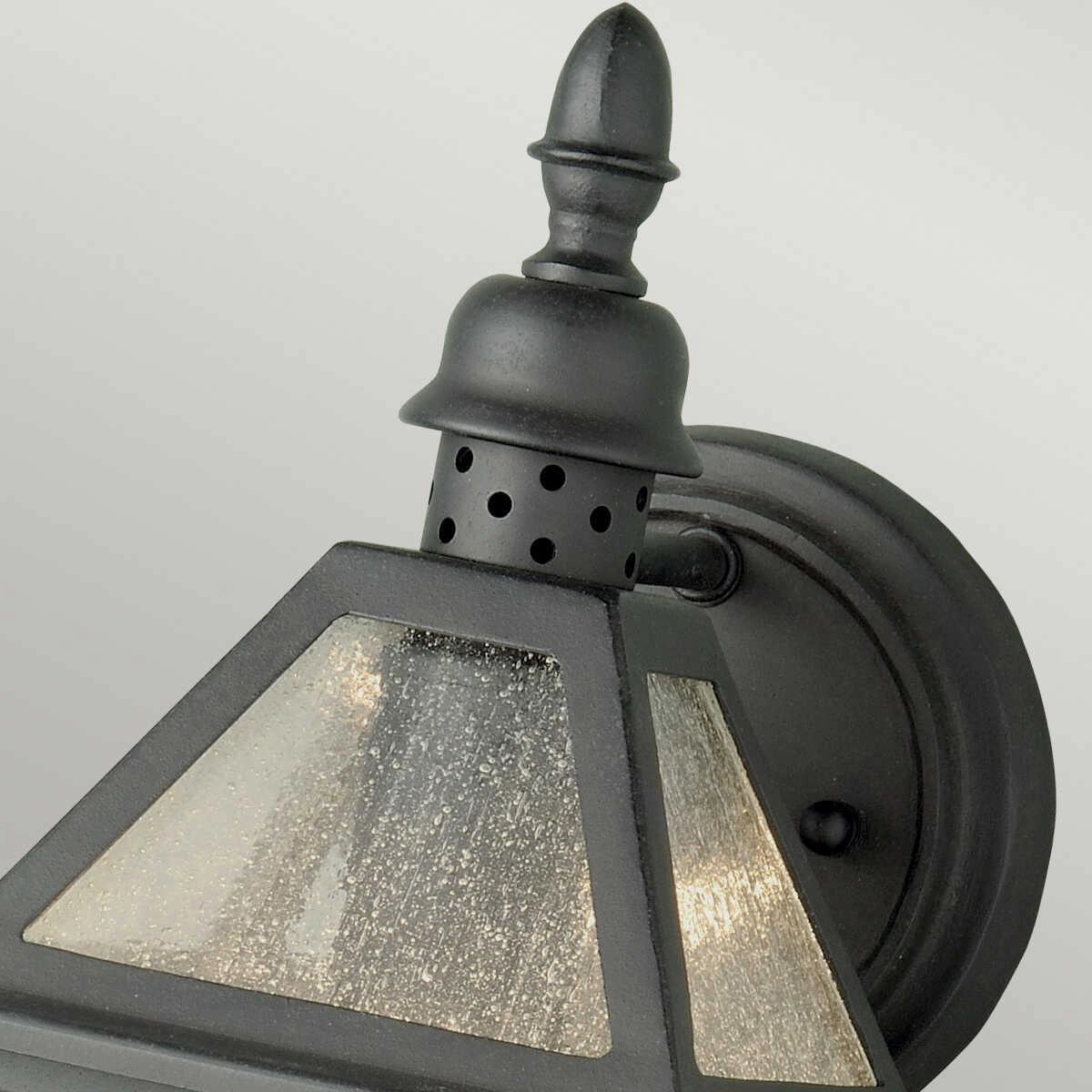 Elstead Polruan Black Outdoor Wall Light