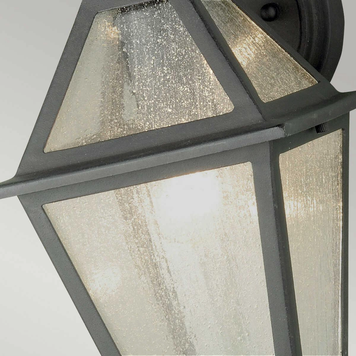 Elstead Polruan Black Outdoor Wall Light