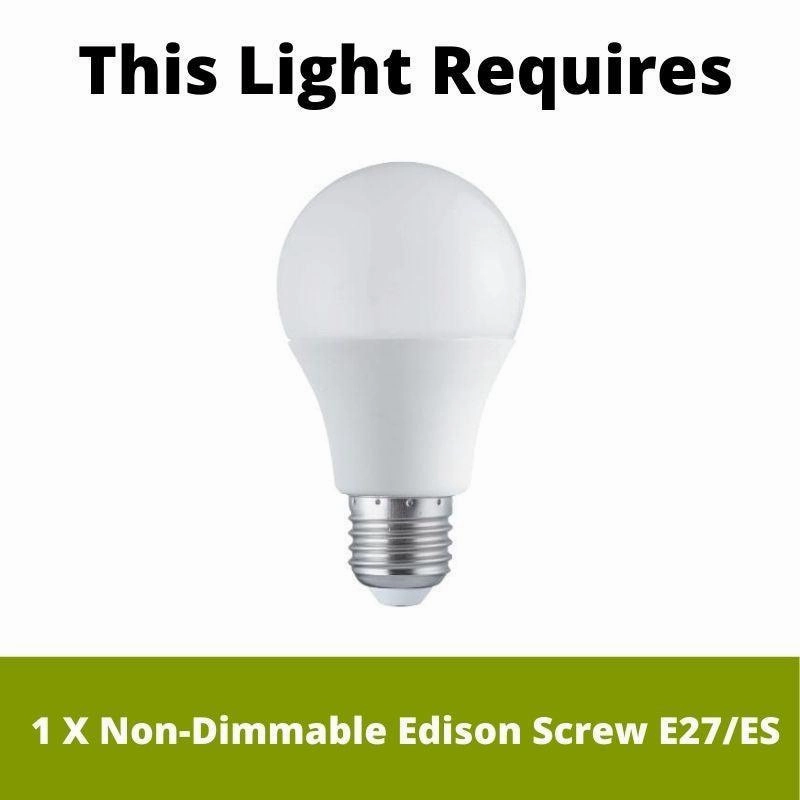 Elstead Shannon Black Outdoor Bollard Light