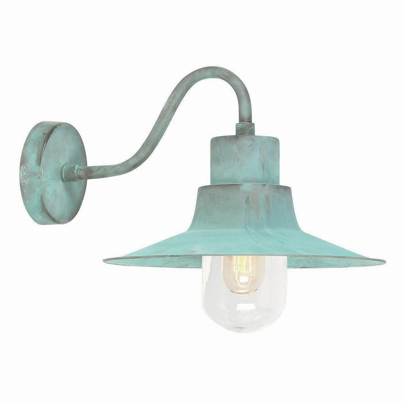 Elstead Sheldon Verdigris Outdoor Wall Light outdoor wall lamp