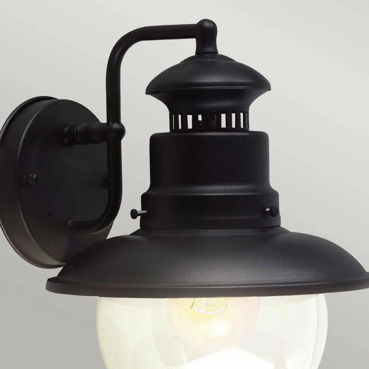 Elstead Shipston Black Outdoor Wall Light