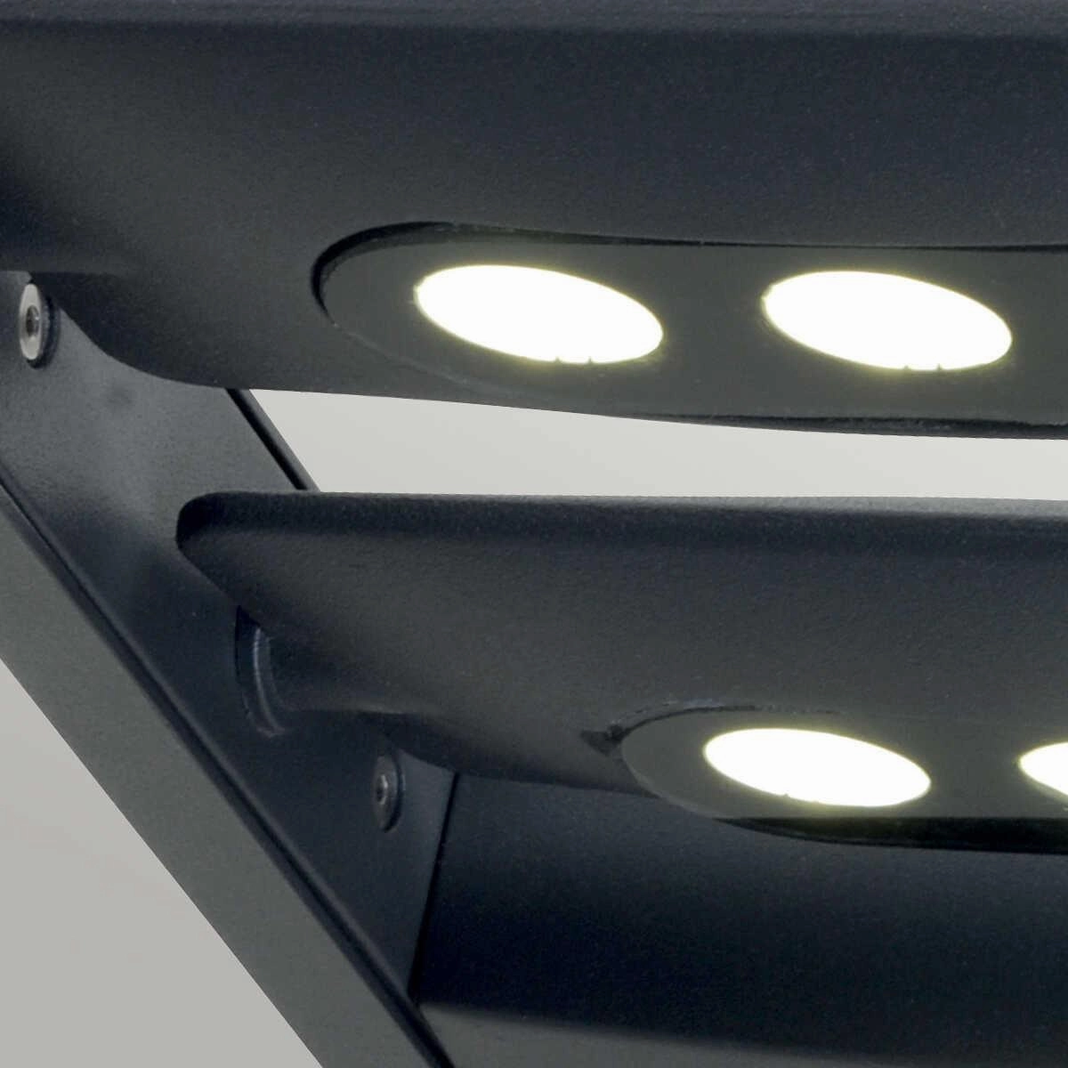 Elstead Sigmund Graphite Double Outdoor Wall Light