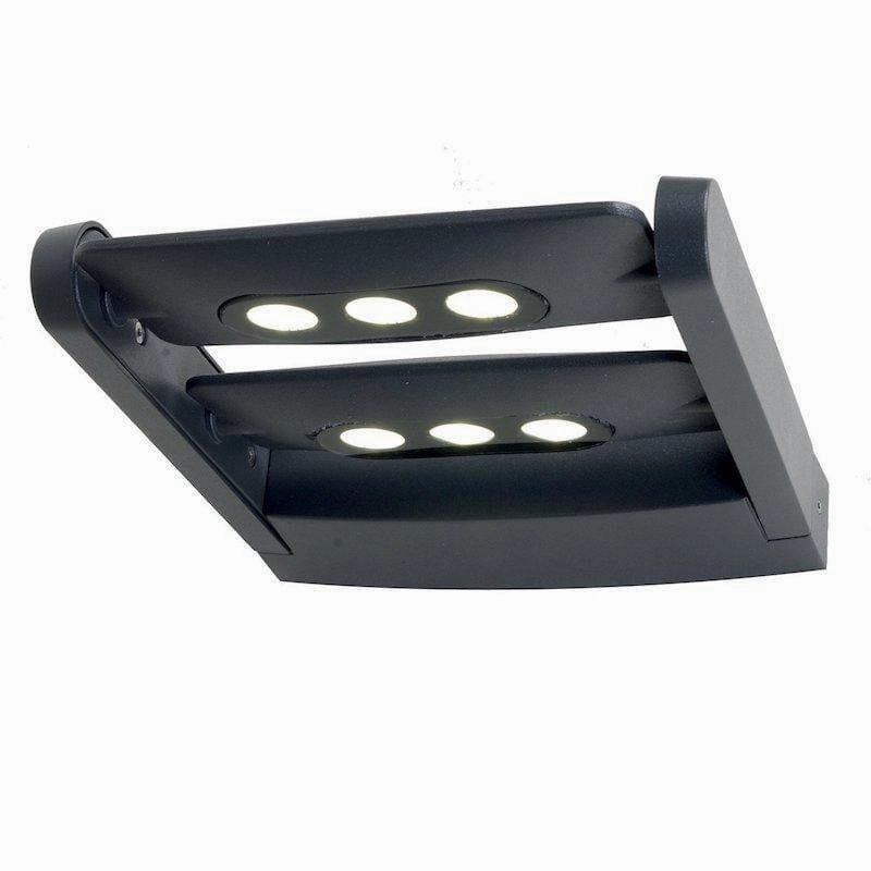 Elstead Sigmund Graphite Double Outdoor Wall Light outdoor wall lamp