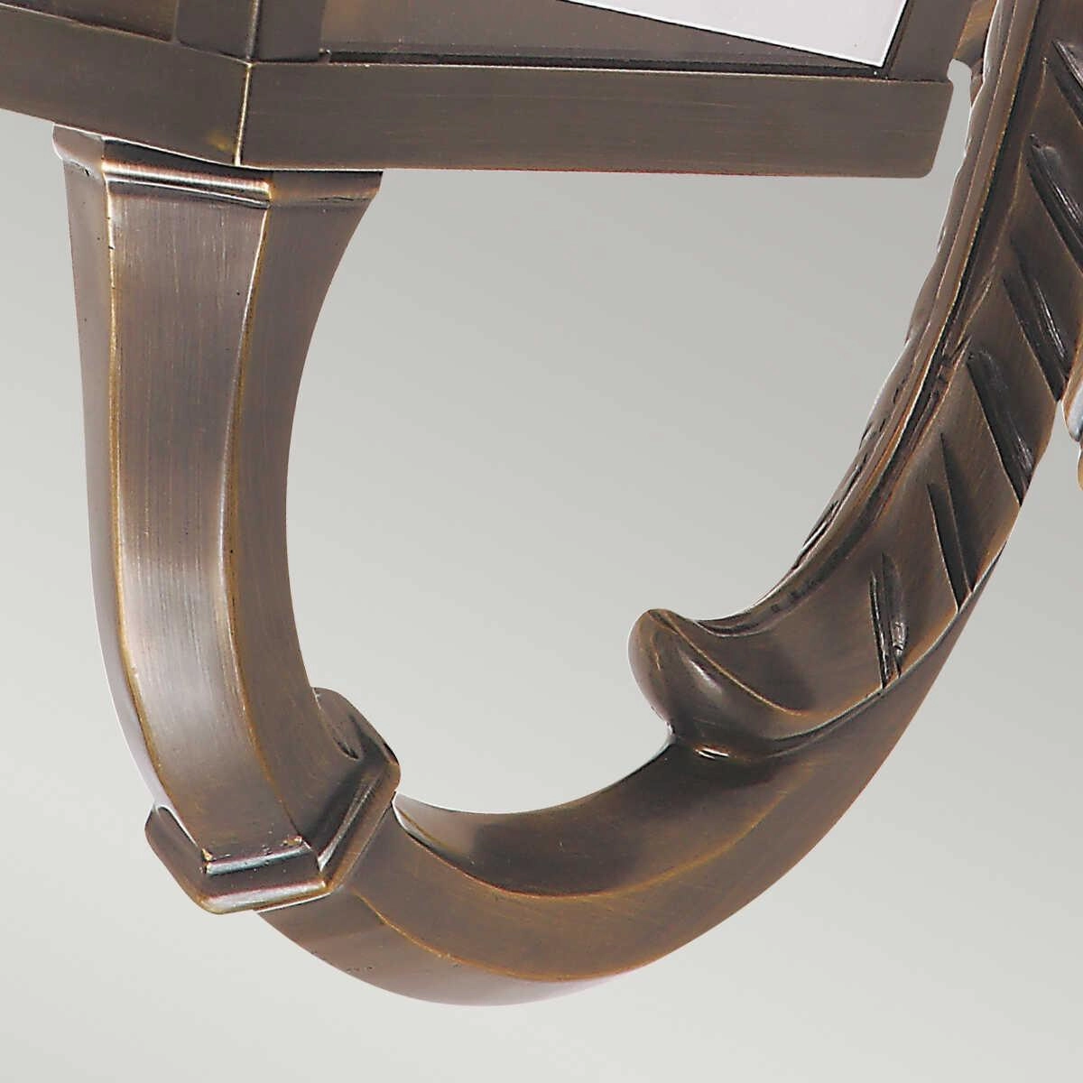 Elstead St Pauls Aged Brass Outdoor Wall Light
