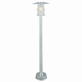 Elstead Stockholm Galvanised Steel Outdoor Bollard Light outdoor wall lamp