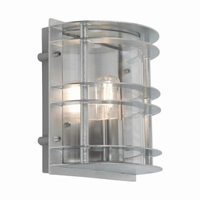 Elstead Stockholm Galvanised Steel Outdoor Porch Ceiling  Wall Light outdoor wall lamp