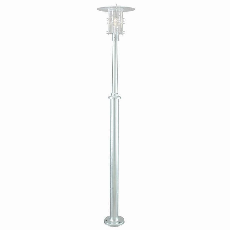 Elstead Stockholm Large Galvanised Steel Outdoor Lamp Post outdoor wall lamp