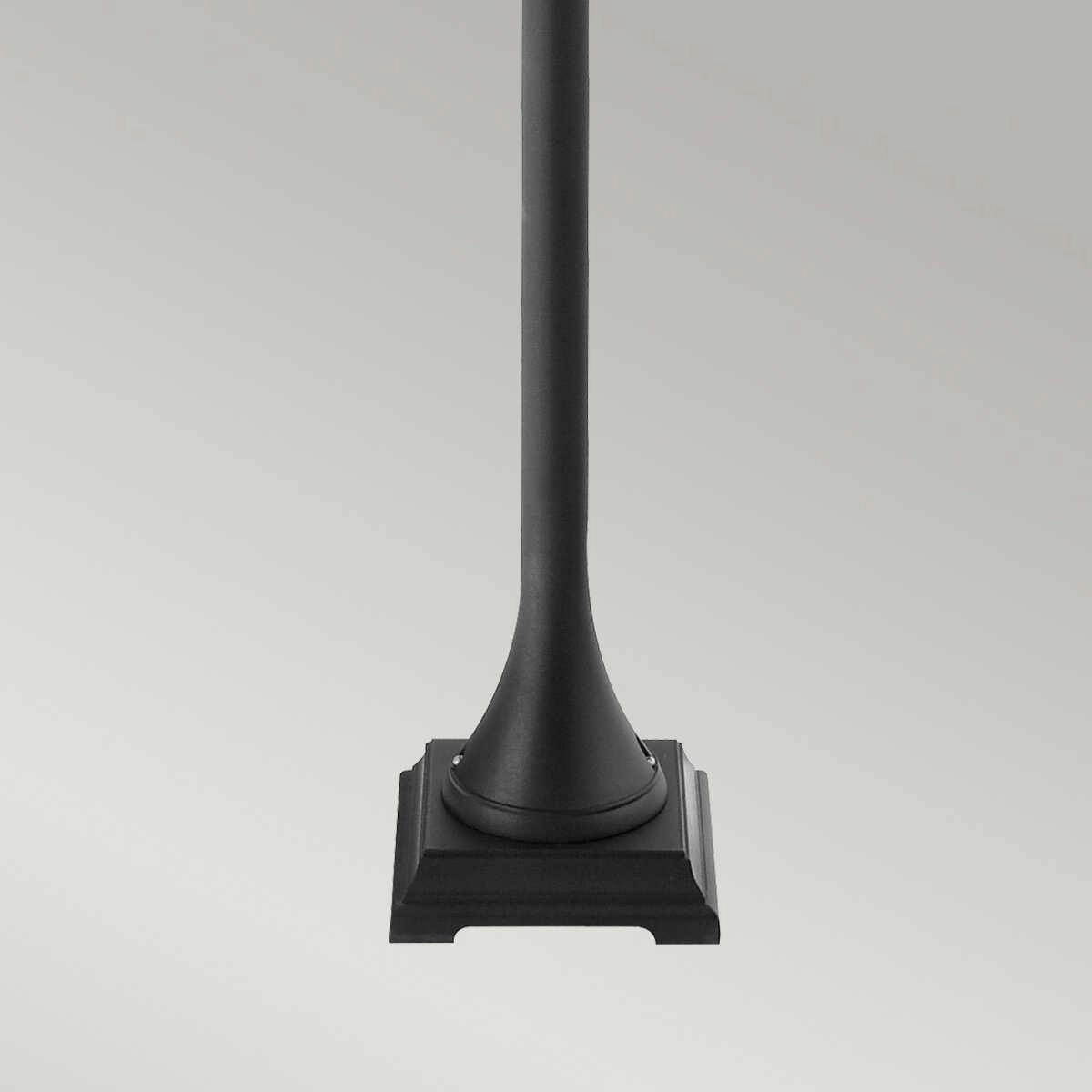 Elstead Turin Black Outdoor Bollard Light