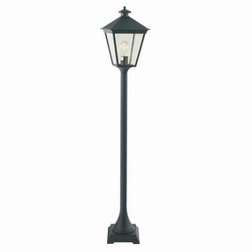 Elstead Turin Black Outdoor Bollard Light outdoor wall lamp