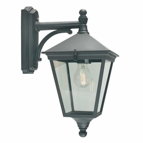 Elstead Turin Black Outdoor Downlighter Wall Light outdoor wall lamp
