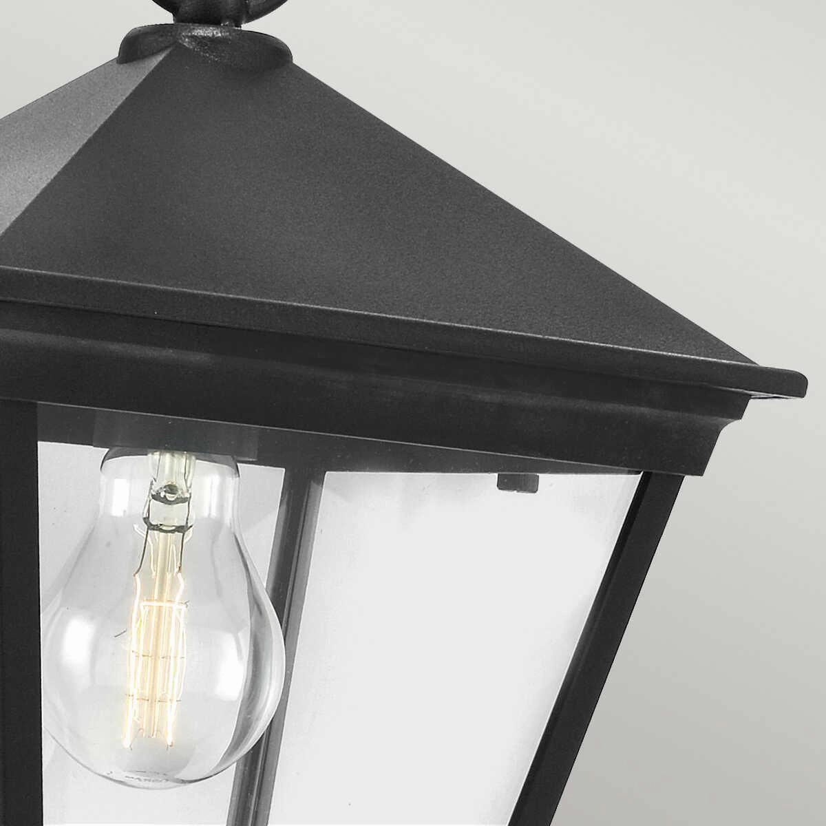 Elstead Turin Black Outdoor Pendant Light