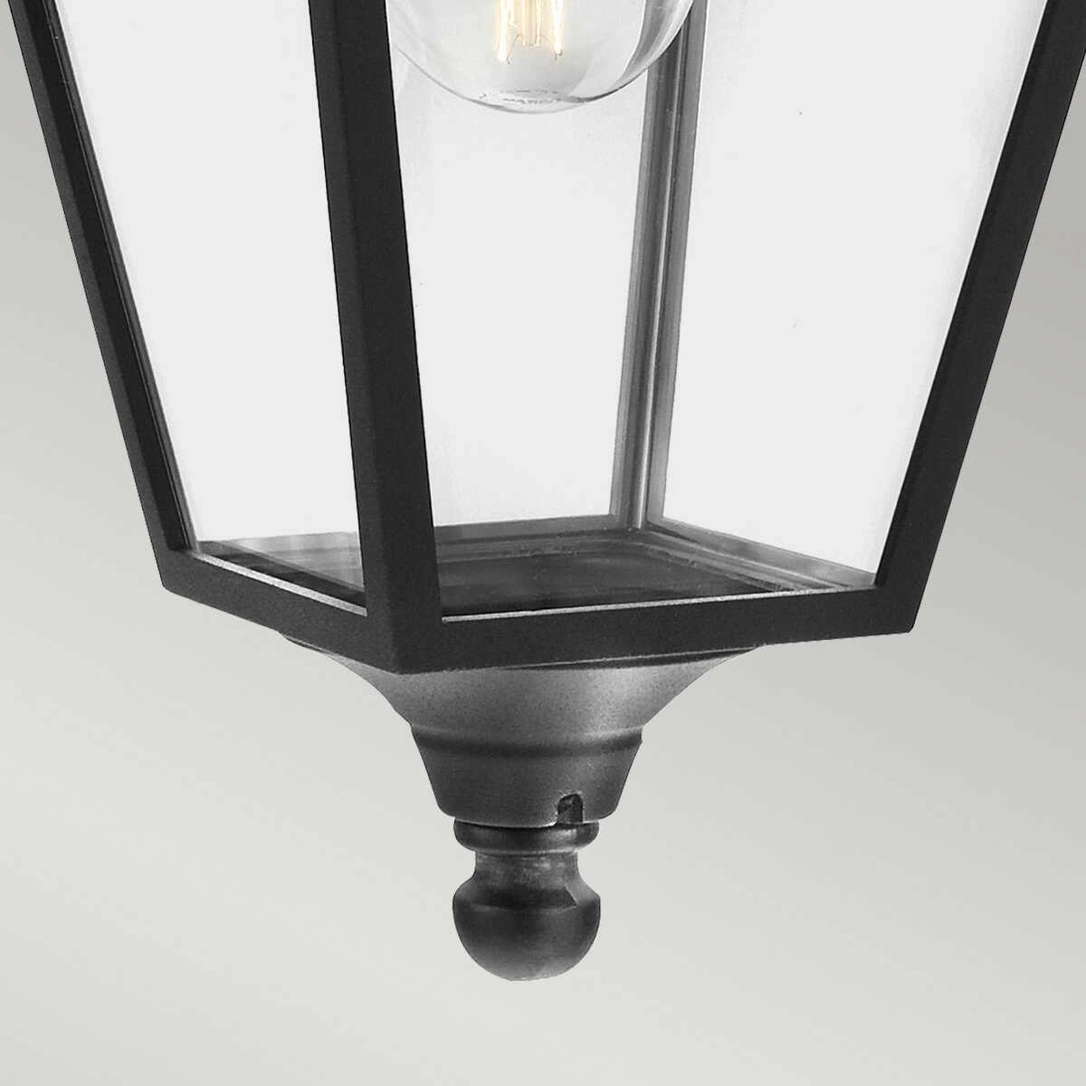 Elstead Turin Black Outdoor Pendant Light