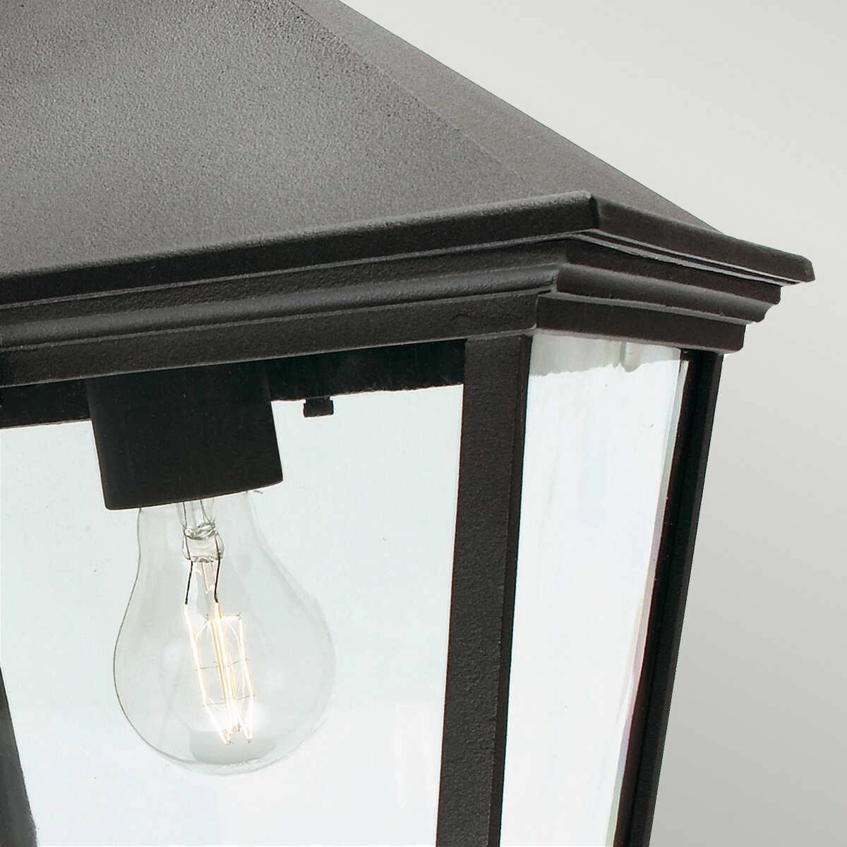 Elstead Turin Grande Black Outdoor Pendant Light