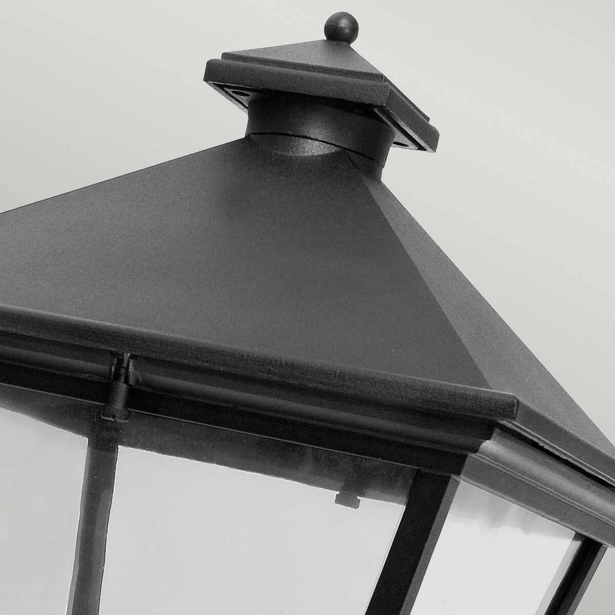 Elstead Turin Grande Black Outdoor Uplighter Wall Light