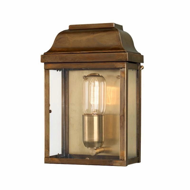 Elstead Victoria Aged Brass Outdoor Porch Ceiling  Wall Light outdoor wall lamp