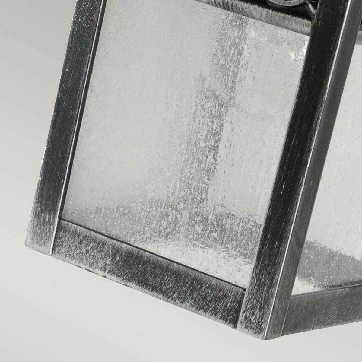 Elstead Winchcombe Black/Silver Outdoor Wall Light