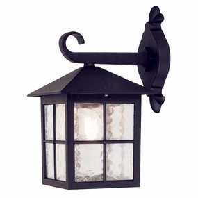 Elstead Winchester Black Outdoor Downlighter Wall Light outdoor wall lamp