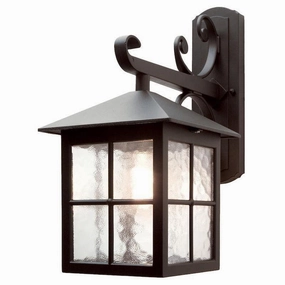Elstead Winchester Black Outdoor Large Wall Light outdoor wall lamp