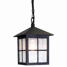 Elstead Winchester Black Outdoor Pendant Light outdoor wall lamp