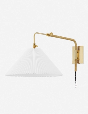 Elyna Plug-In Sconce minimalist reading light
