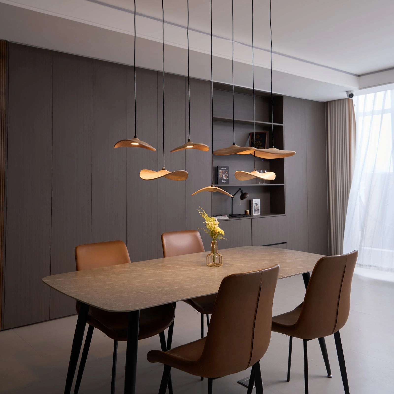 Empty Leaf Chandelier
