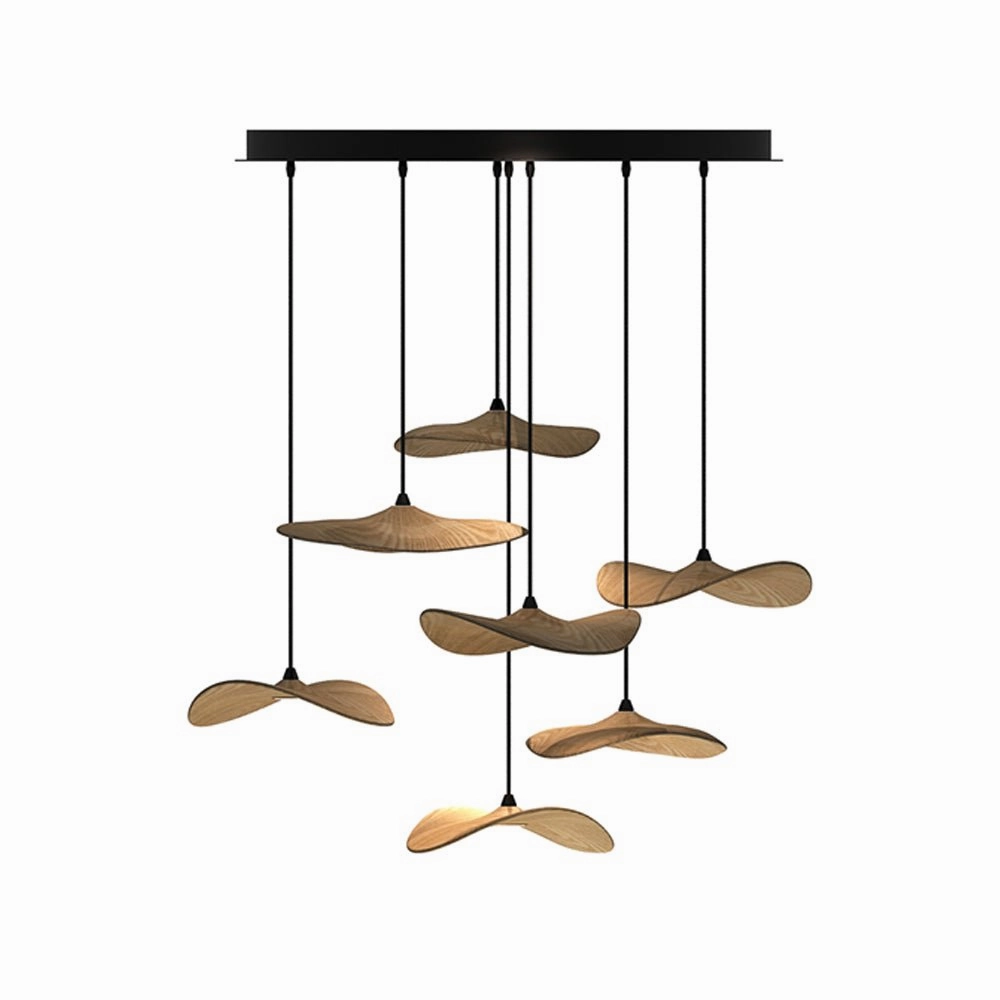 Empty Leaf Chandelier