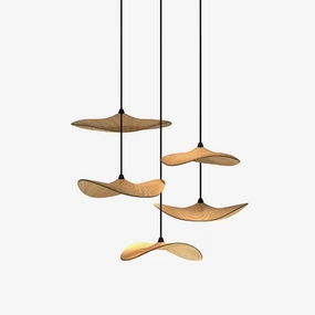 Empty Leaf Chandelier modern modeling table light