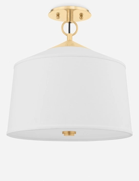 Emrys Semi-Flush Mount vintage desk lamp