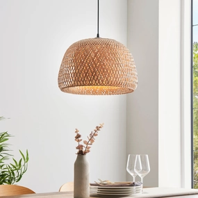 Endon Bali Natural Bamboo Woven Ceiling Pendant modern ceiling lamp