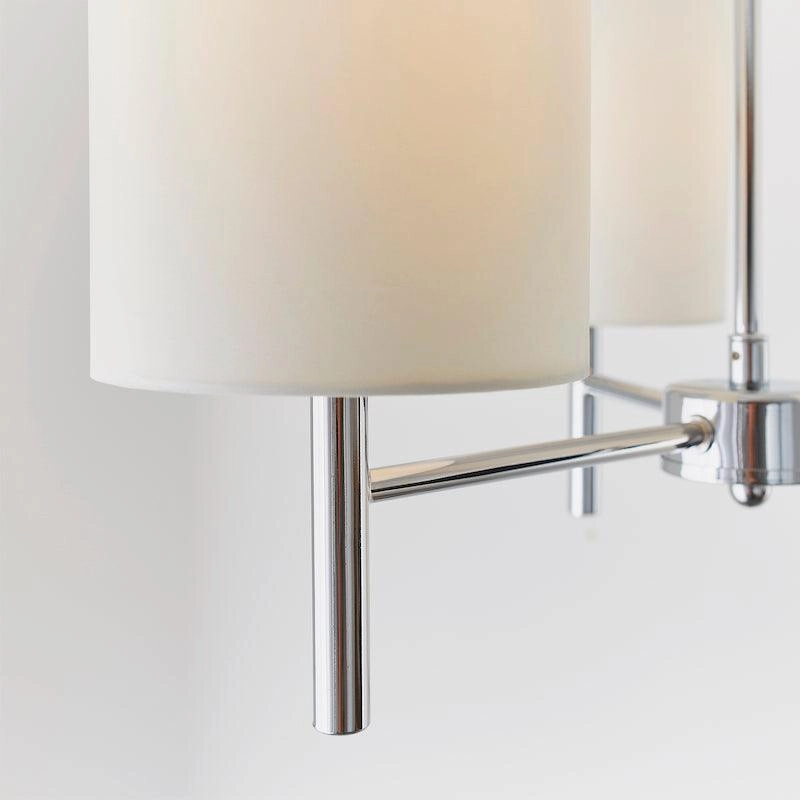 Endon Brio 3 Arm Chrome Finish Semi Flush Ceiling Light