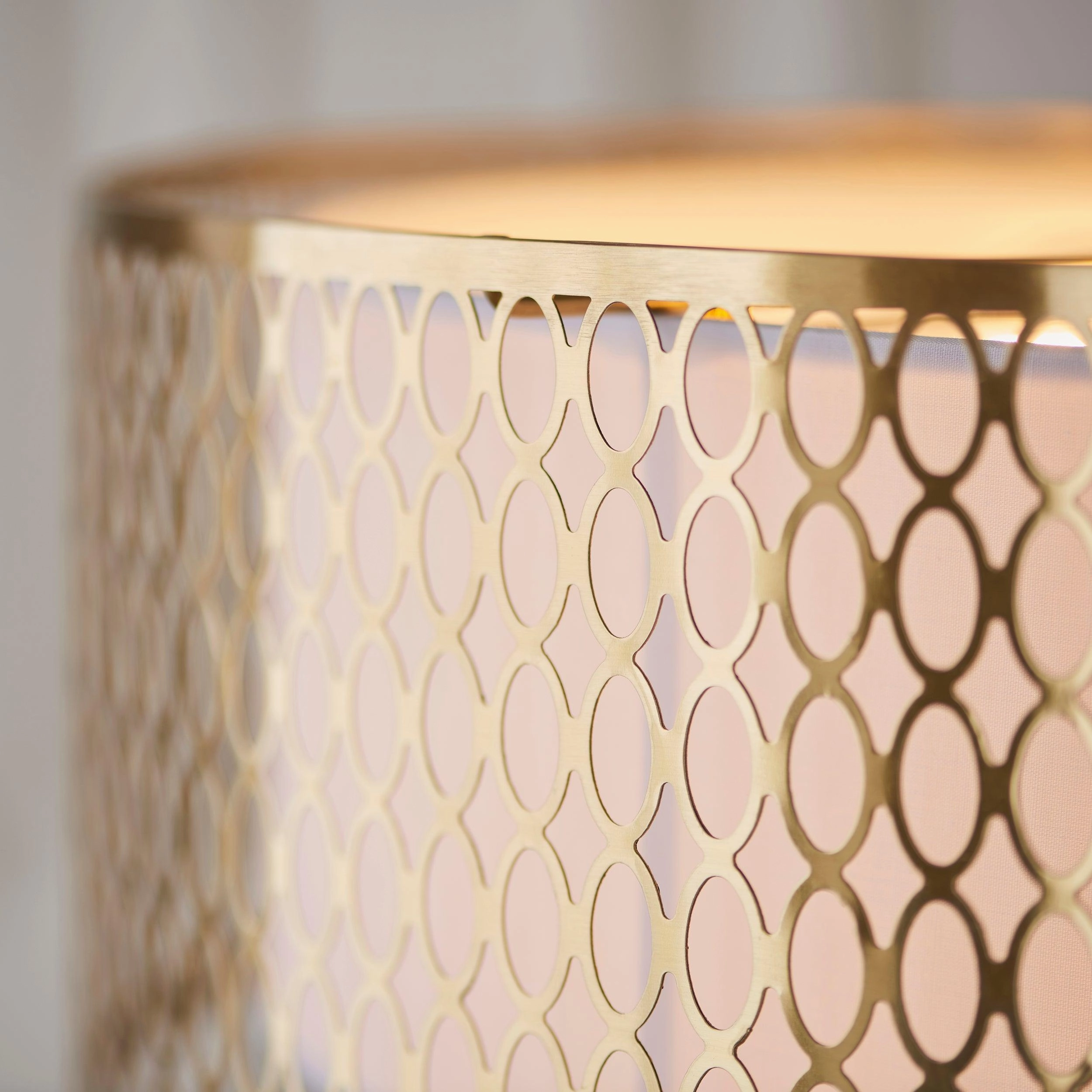 Endon Cordero 3 Light Gold Ceiling Pendant