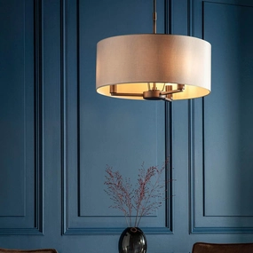 Endon Daley 3 Light Bronze Finish Ceiling Pendant simple ceiling design light