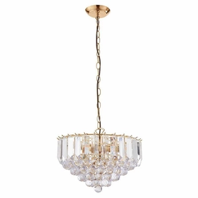 Endon Fargo Brass & Clear Acrylic 3 Light Ceiling Pendant simple ceiling design light