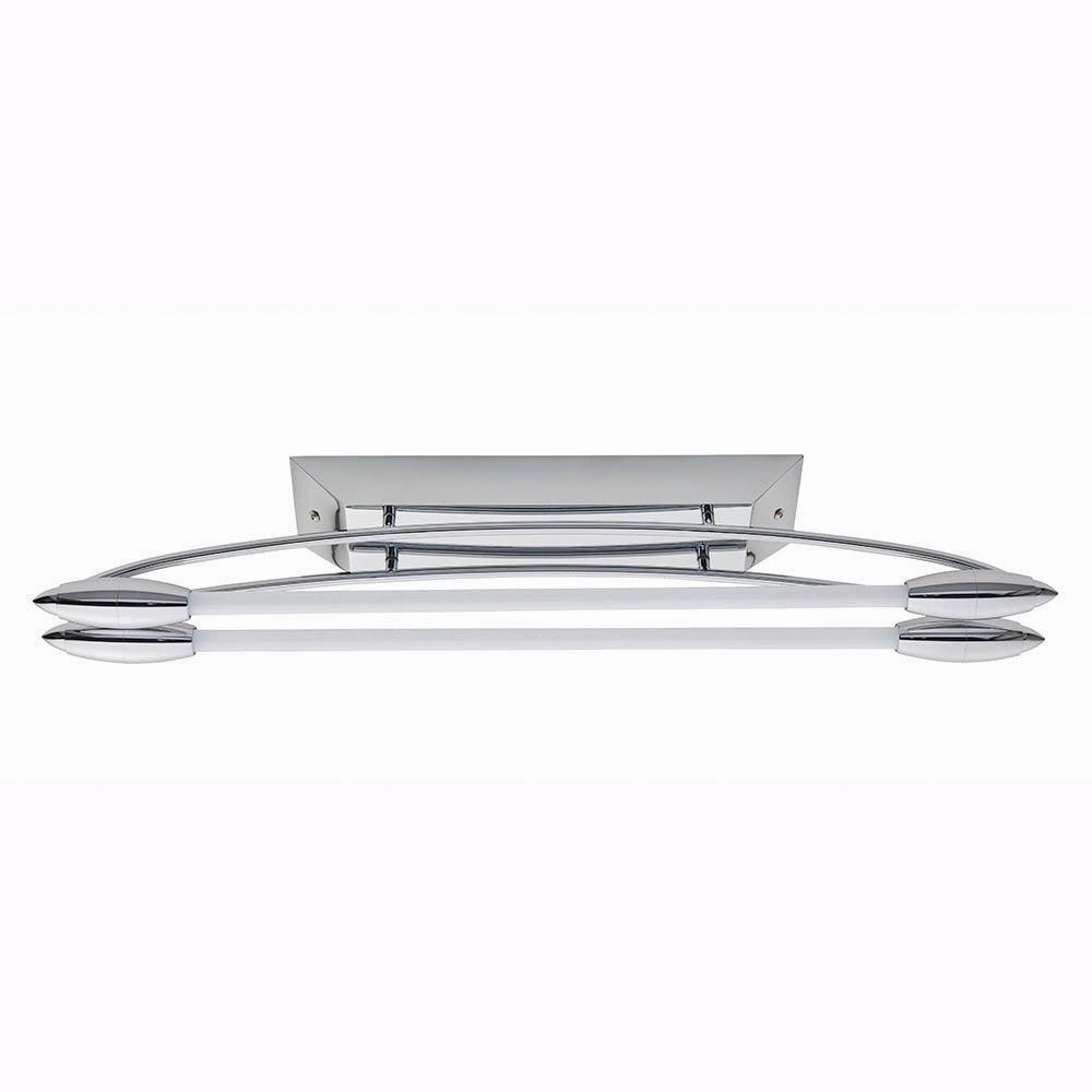 Endon Harper Chrome Finish LED Flush Ceiling Light - Small