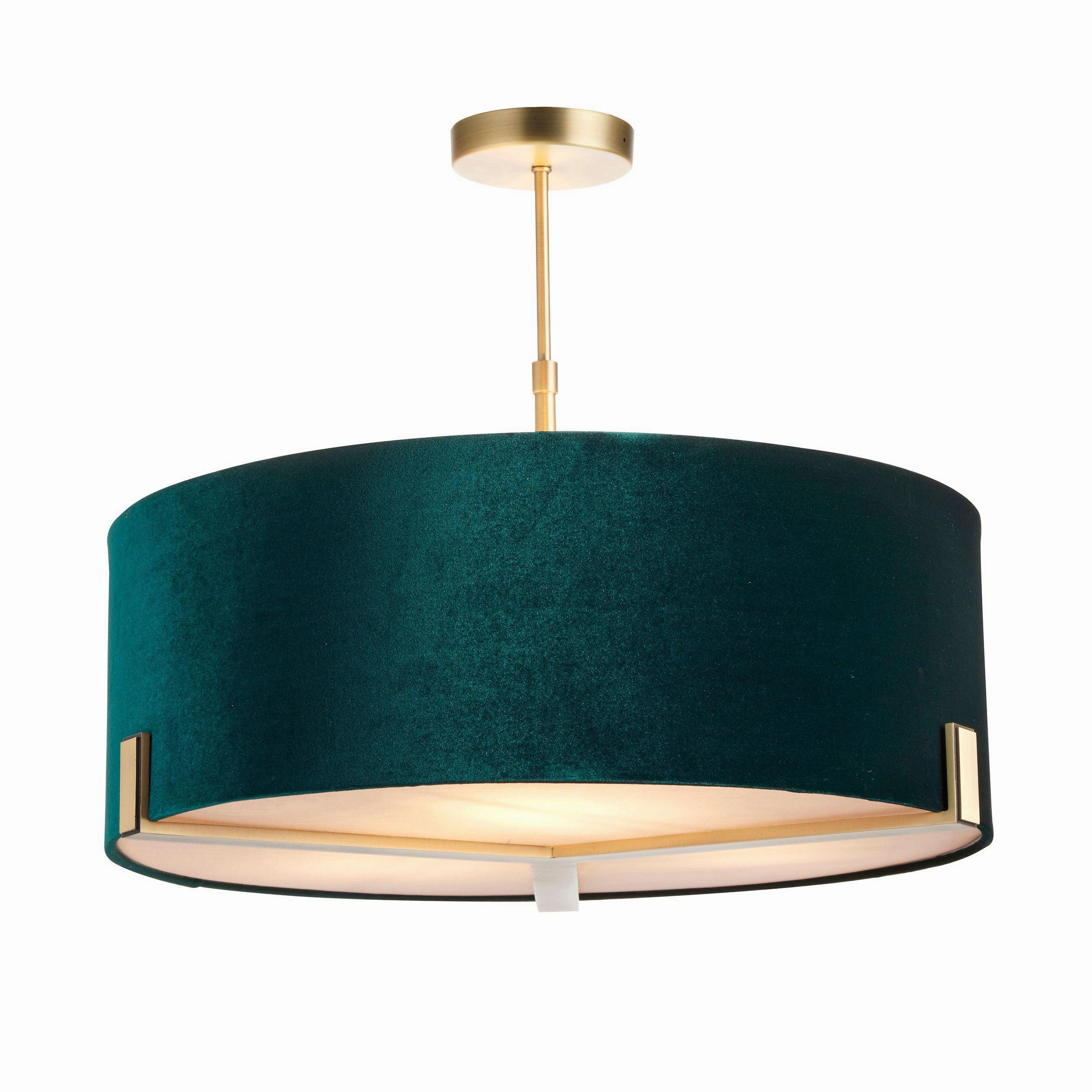 Endon Hayfield 3 Light Antique Bronze Ceiling Pendant simple ceiling design light