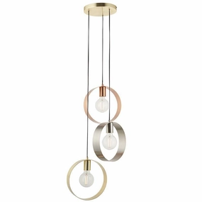 Endon Hoop 3 Light Ceiling Pendant Light modern ceiling lamp