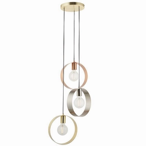 Endon Hoop 3 Light Ceiling Pendant Light simple ceiling design light