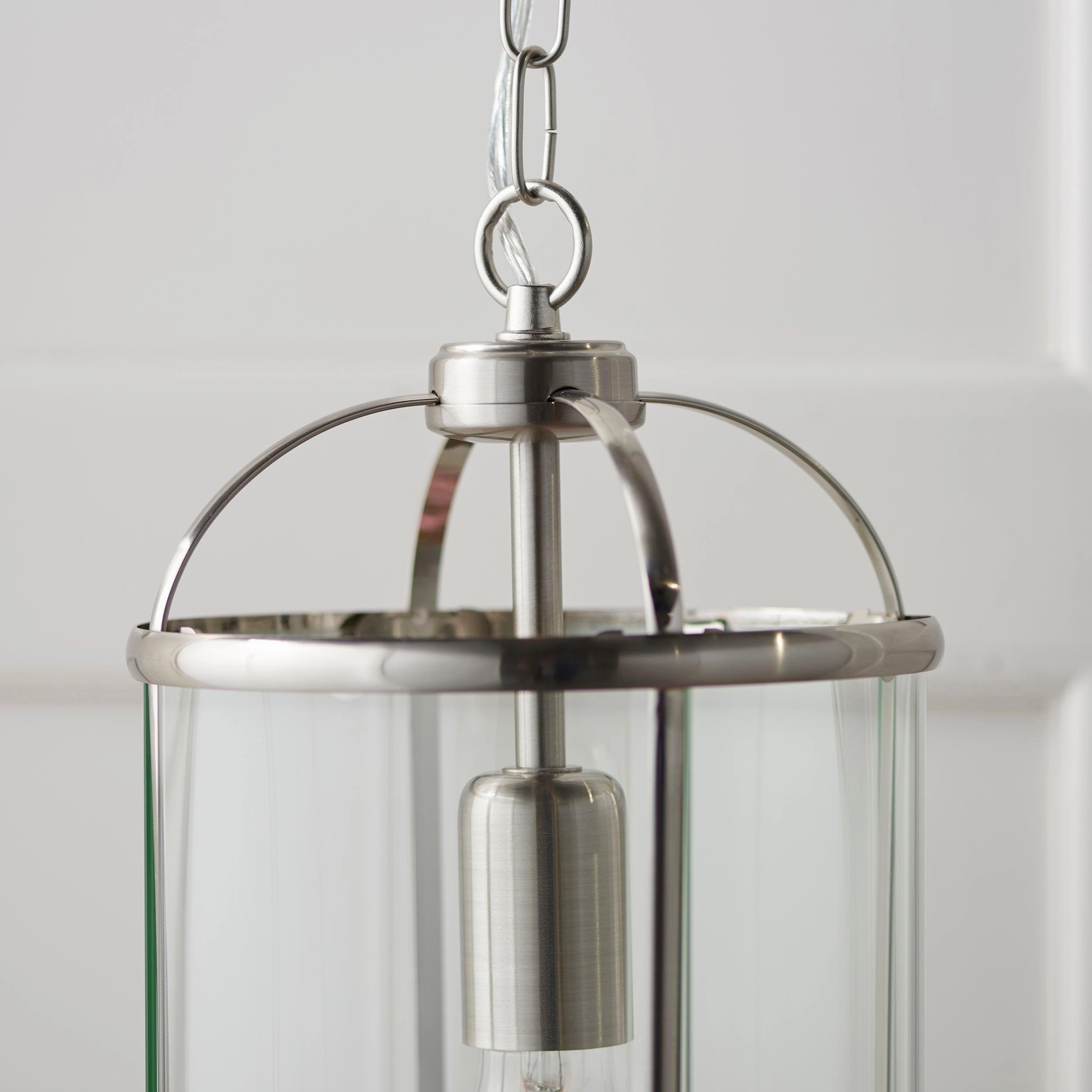 Endon Lambeth Chrome Ceiling Lantern 1 Light