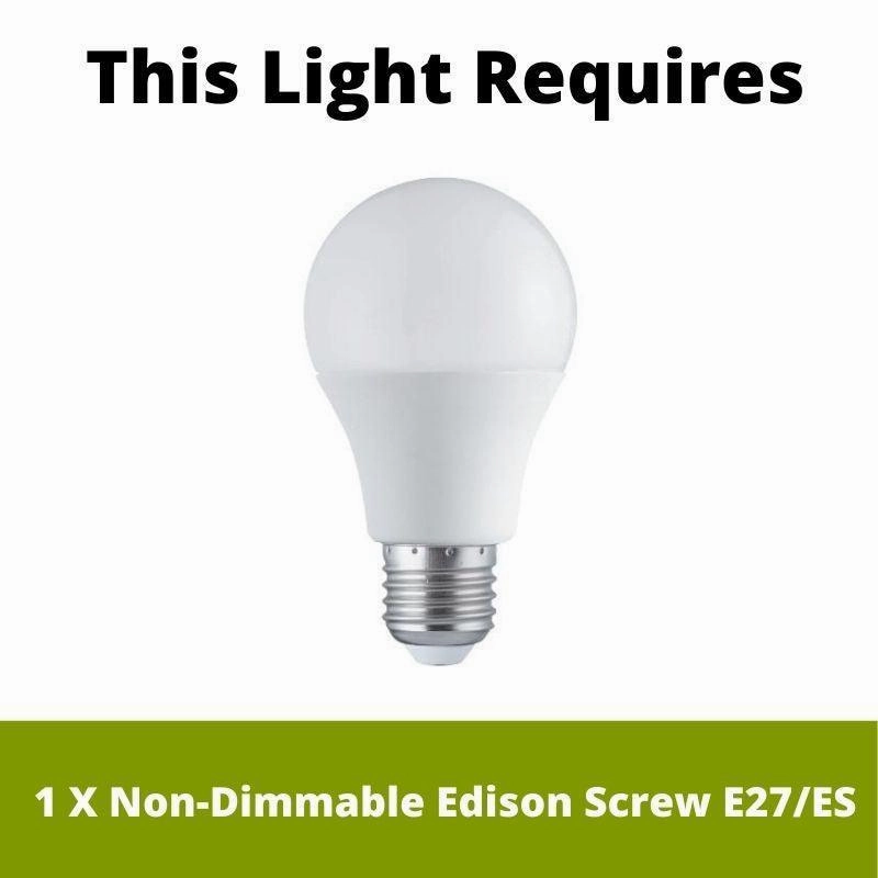 Endon Louvre Stainless Steel Outdoor Post Light