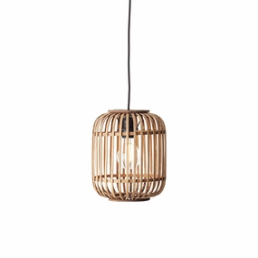 Endon Mathias Natural Bamboo Adjustable Ceiling Pendant simple ceiling design light
