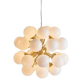 Endon Oscar 28 Brass Finish Light Pendant Ceiling Light minimalist ceiling light