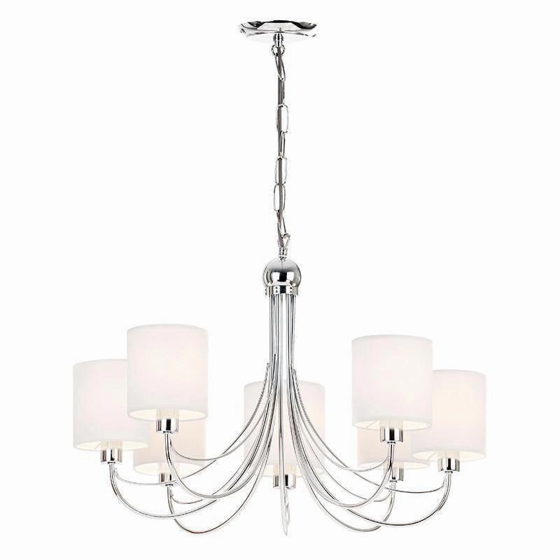 Endon Phantom 7 Arm Chrome Ceiling Pendant Endon Lighting modern ceiling lamp