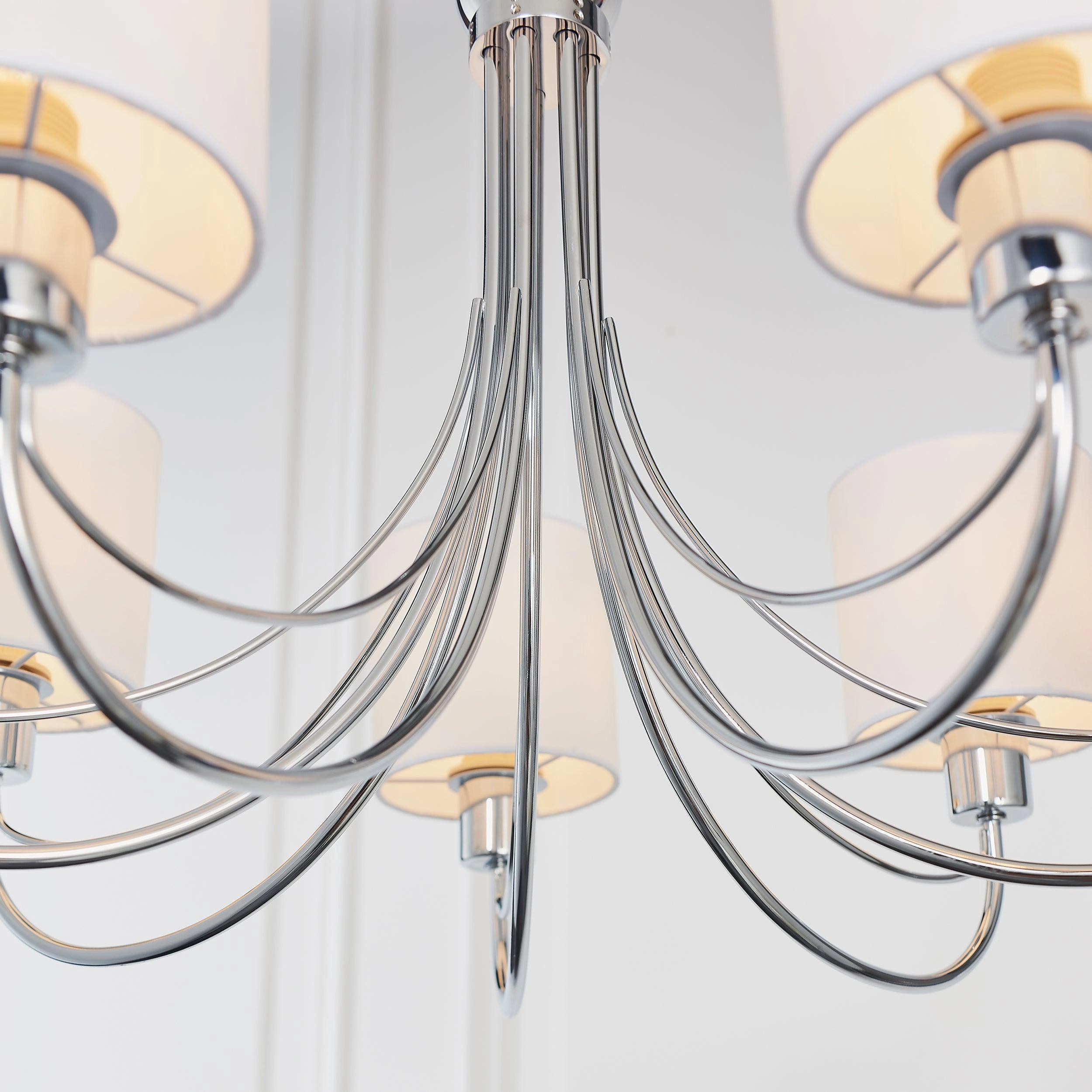 Endon Phantom 7 Arm Chrome Ceiling Pendant Endon Lighting