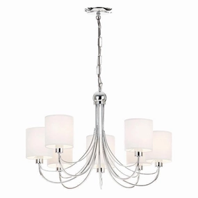Endon Phantom 7 Arm Chrome Ceiling Pendant Endon Lighting modern ceiling lamp
